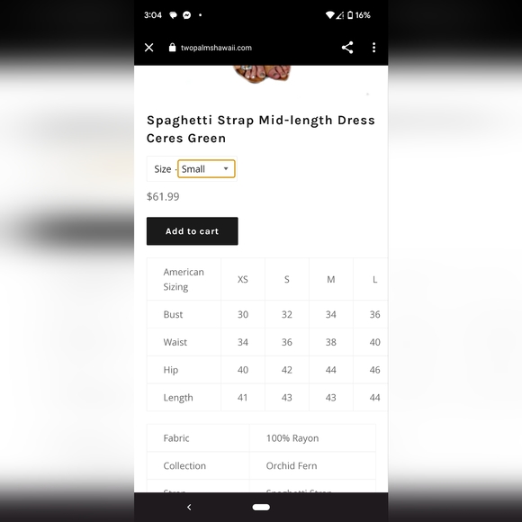 Aloha Wear floral Hawaiian dress - Picture 7 of 7
